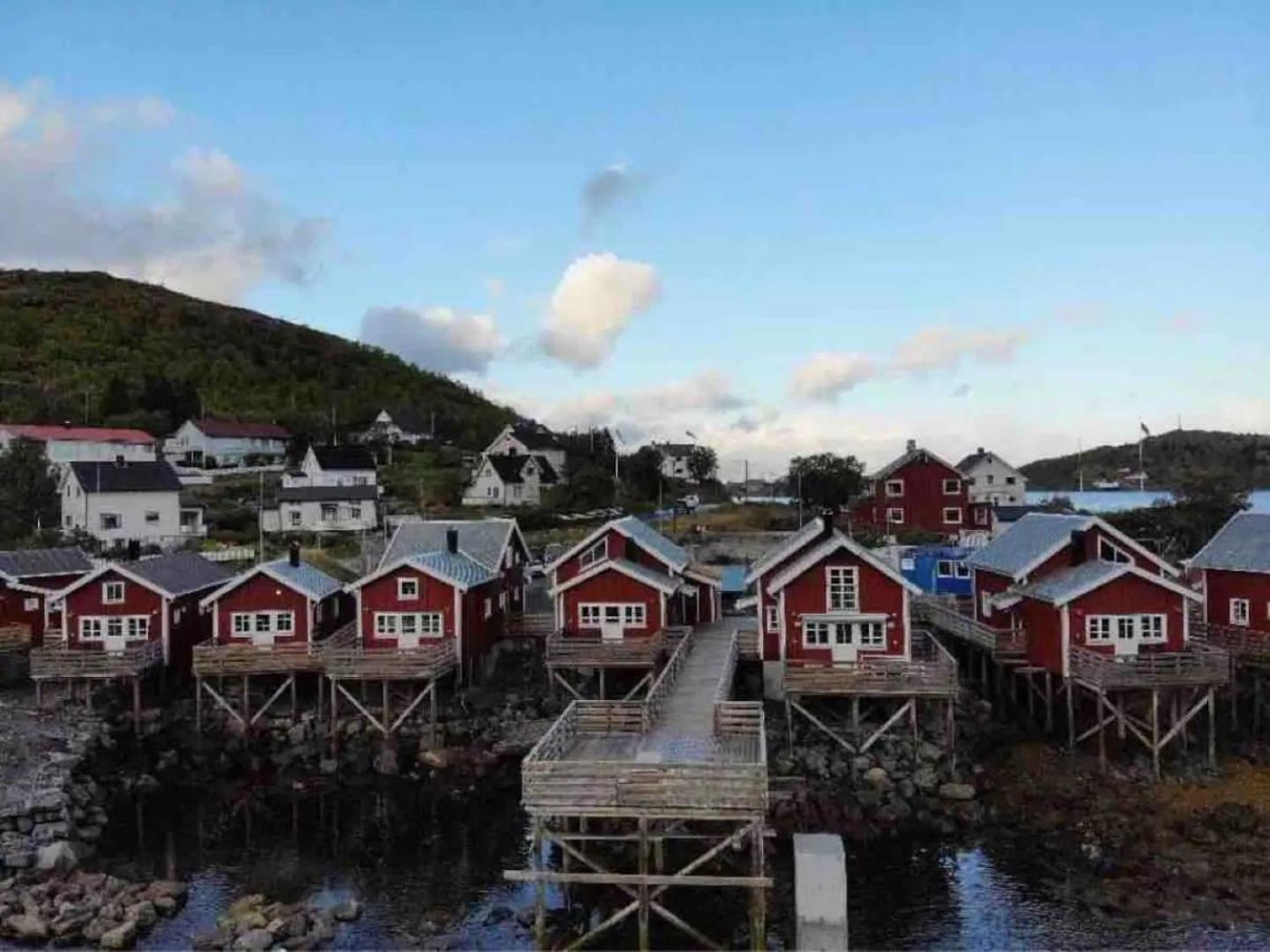 Madelhea Cabin- Seaview Lodge Reine Buitenkant foto